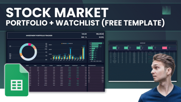 Stock Market Portfolio Tracker by BudgetFlow (Google Sheets 2025)