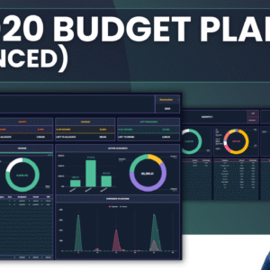 Advanced 503020 Budget Planner